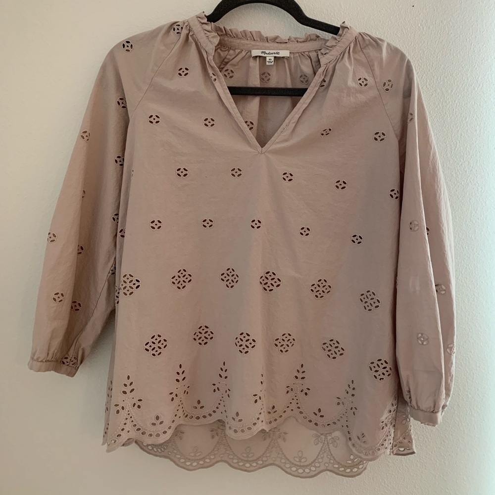 Madewell Blush long sleeve